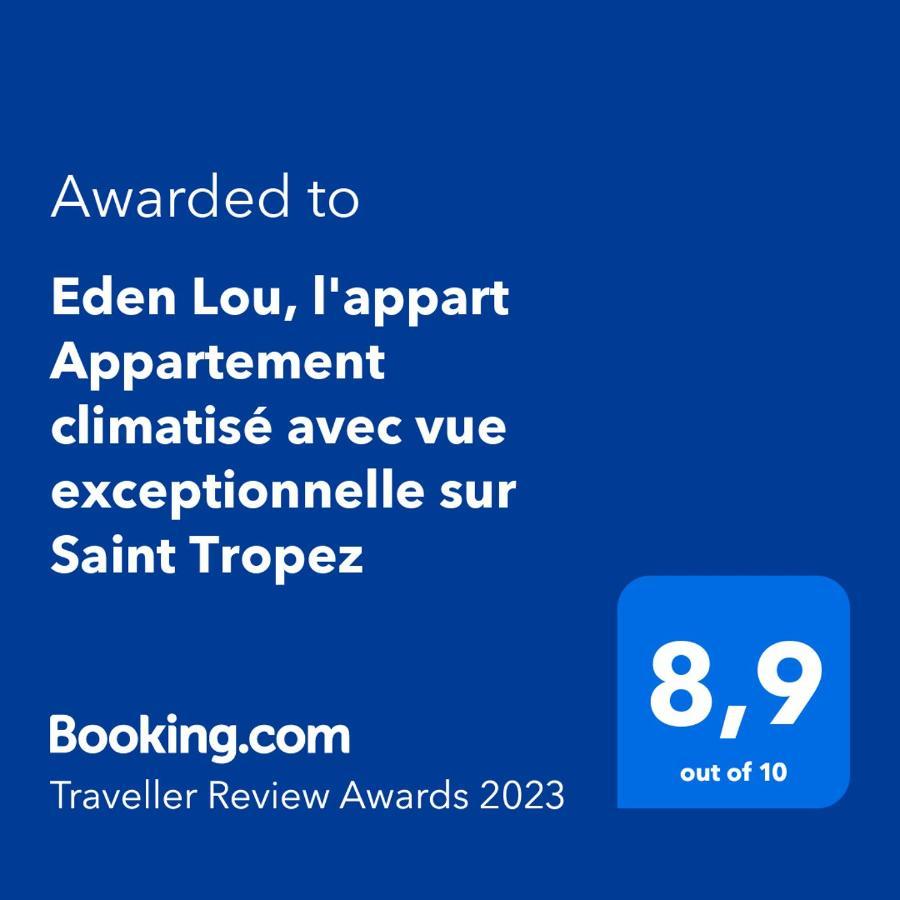 Eden Lou, L'Appart Appartement Climatise Avec Vue Exceptionnelle Sur Saint Tropez Grimaud Luaran gambar